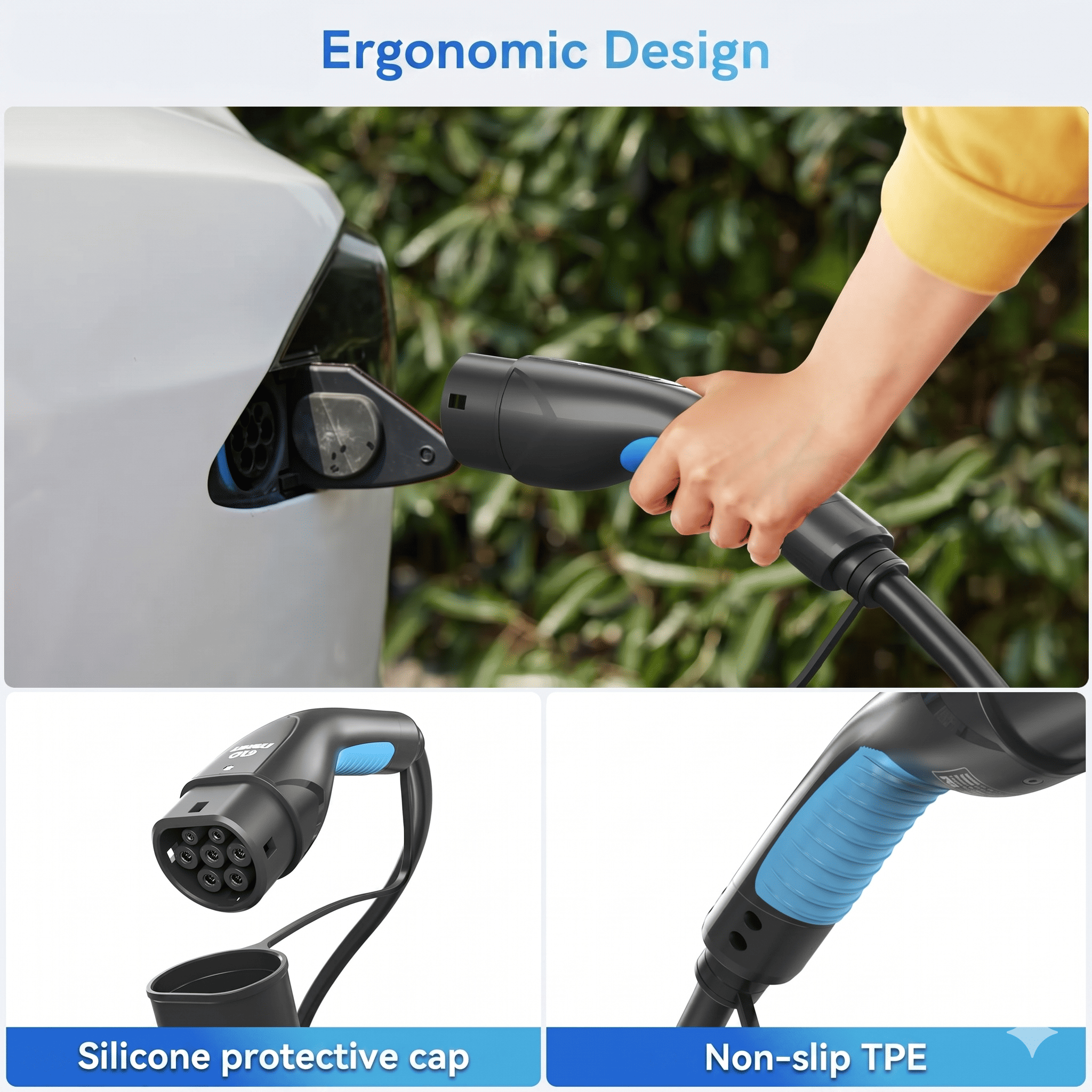 EVDANCE 3 Phase Type 2 EV Charging Cable, 32A (22kW)