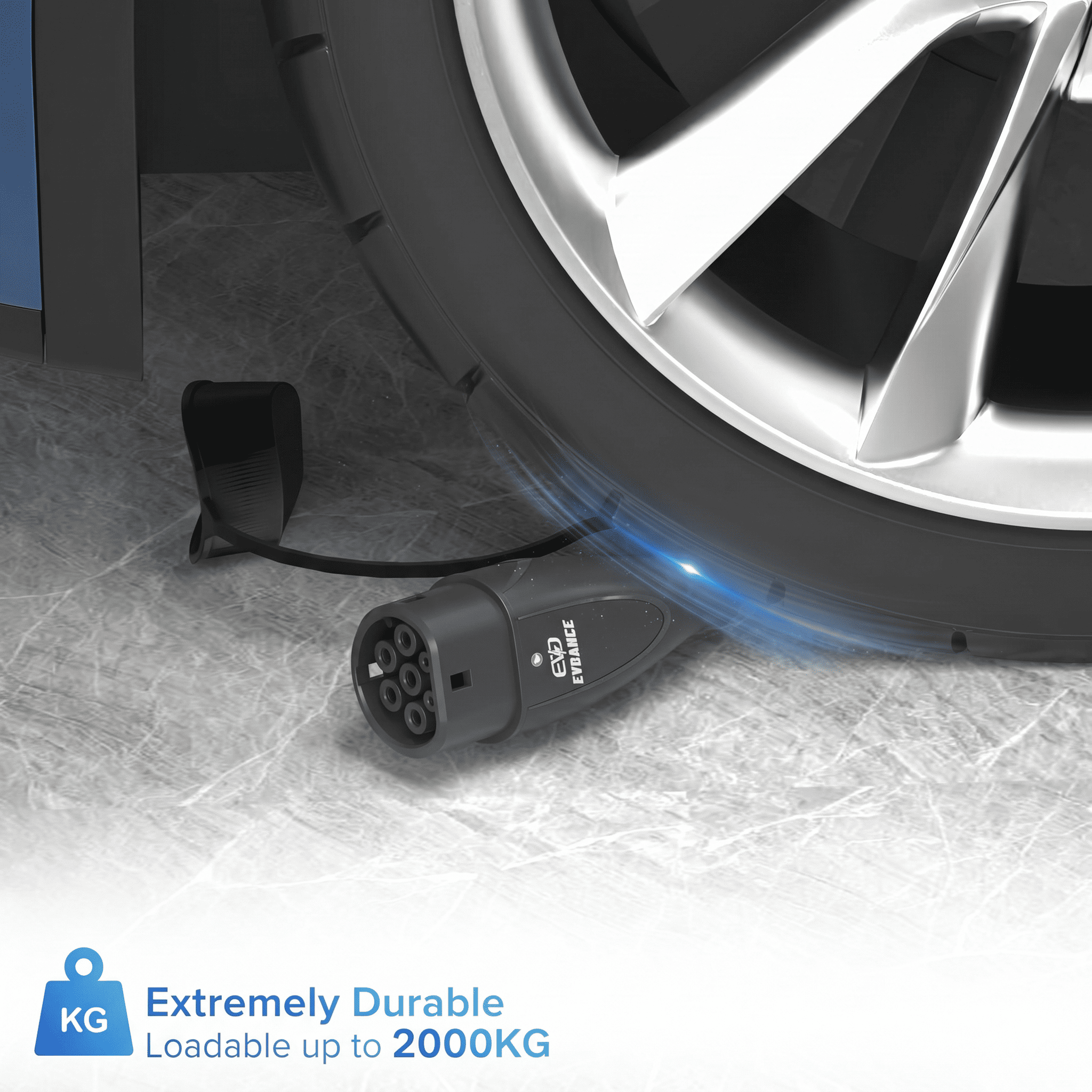 EVDANCE 3 Phase Type 2 EV Charging Cable, 32A (22kW)