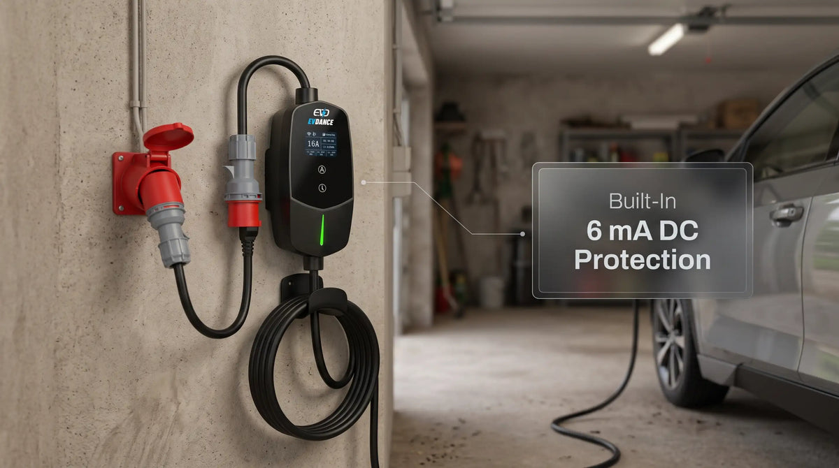 What Does 6 mA DC Protection Mean on an EV Charger?