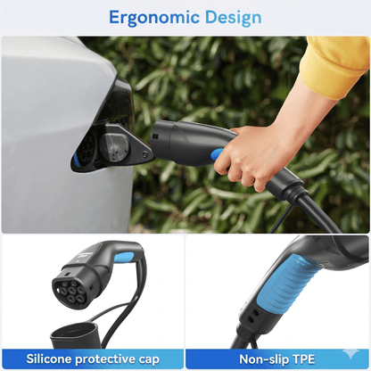 EVDANCE 3 Phase Type 2 EV Charging Cable, 32A (22kW)