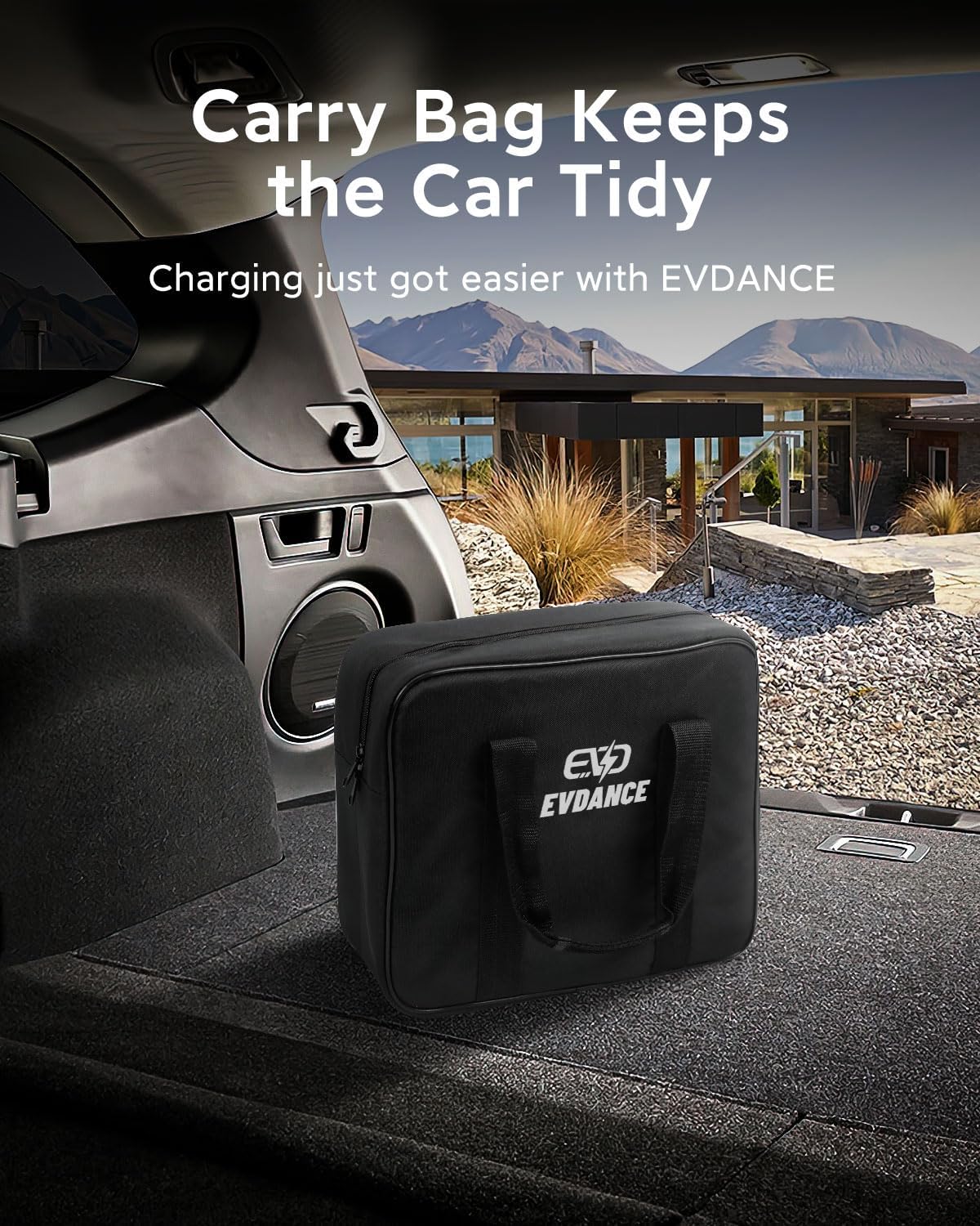 EVDANCE Single Phase Type 2 EV Charger 10A Max, 2.3 (kW), 3 Pin Plug